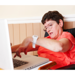 disable person on computer